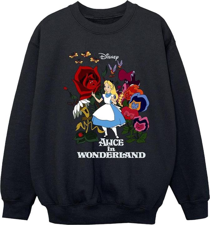 Immagine prodotto Disney Alice In Wonderland Flowers Felpa Ragazze (116)