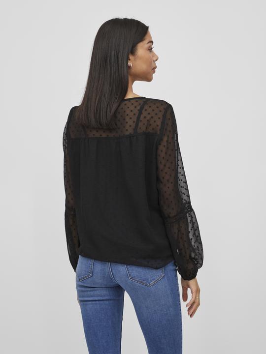 Actual product image Vila Detailed long-sleeved blouse (42)