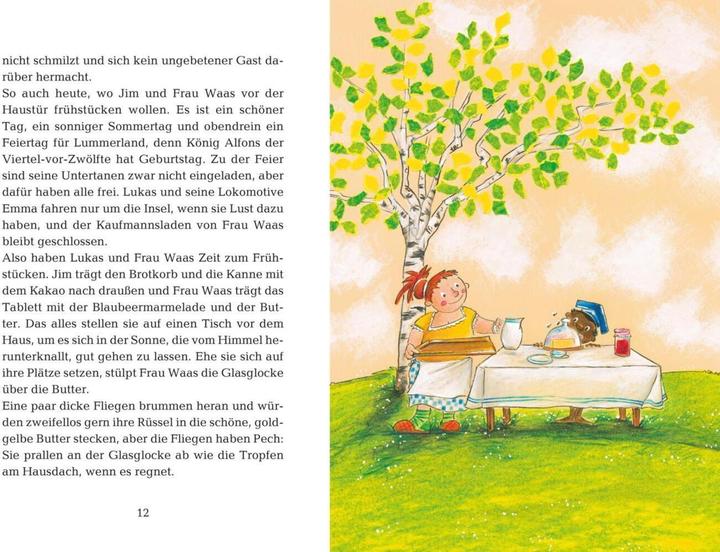 Actual product image Jim Knopf findet's raus, Geschichten von Himmelsforschern, Halbdrachen und Flugmaschinen (German, Michael End, 2016)
