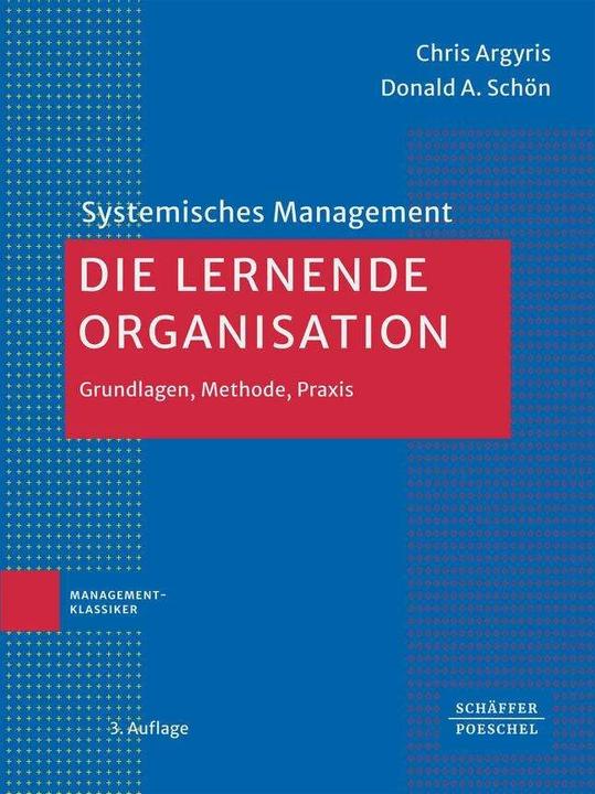 Actual product image Die lernende Organisation (German, Donald A. Beautiful, Chris Argyris, 2024)