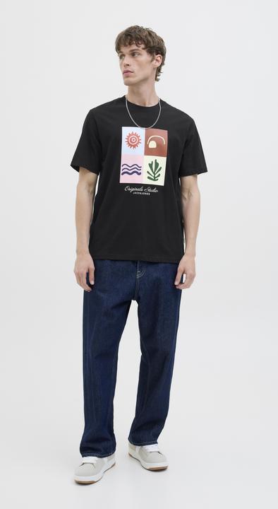 Produktbild Jack & Jones Gedruckt Rundhalsausschnitt T-shirt T-shirt (S)