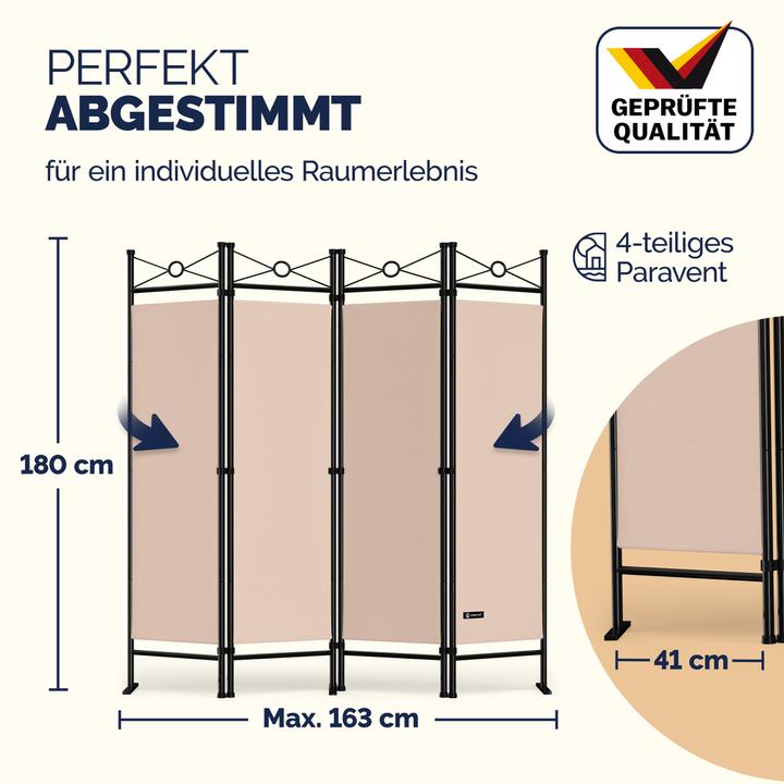 Actual product image Casaria Paravent