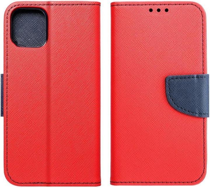 Immagine prodotto Gsm City Book case OEM FANCY Book case for SAMSUNG Galaxy J3 / J3 2016 red/navy (Samsung Galaxy J3, Samsung Galaxy J3 (2016))