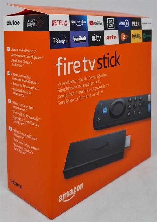Immagine prodotto Amazon Fire TV Stick (2021) incluso il telecomando vocale Alex (8 GB, Sistema operativo antincendio)