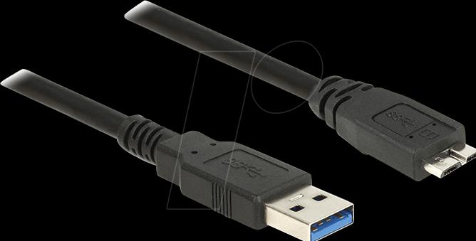 Image du produit Delock USB-A - USB Micro-B (2 m, USB 3.0)