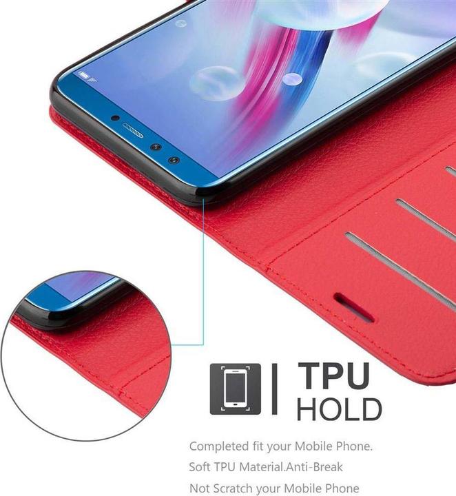 Actual product image Cadorabo Book with stand function cover (Honor 9 Lite)