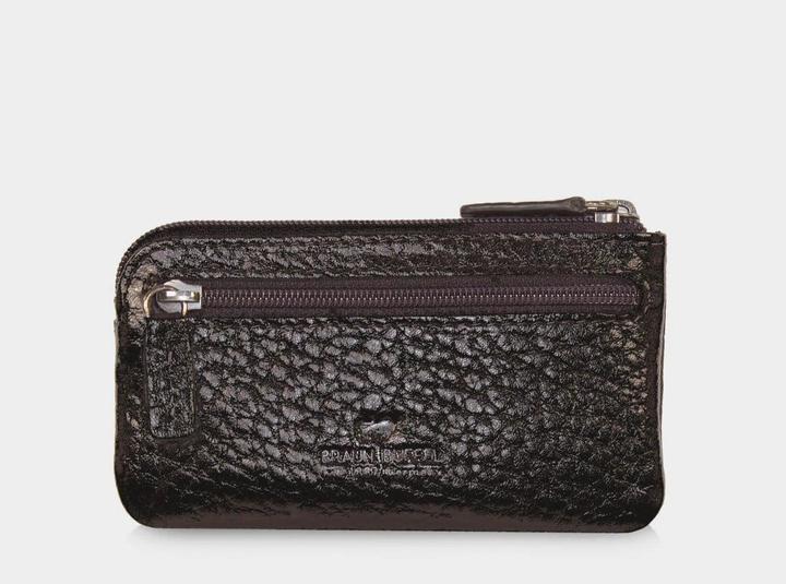 Actual product image Braun Büffel Yannik leather key case 12 cm