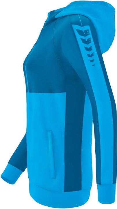 Produktbild Erima Six Wings Trainingsjacke mit Kapuze Damen (40)