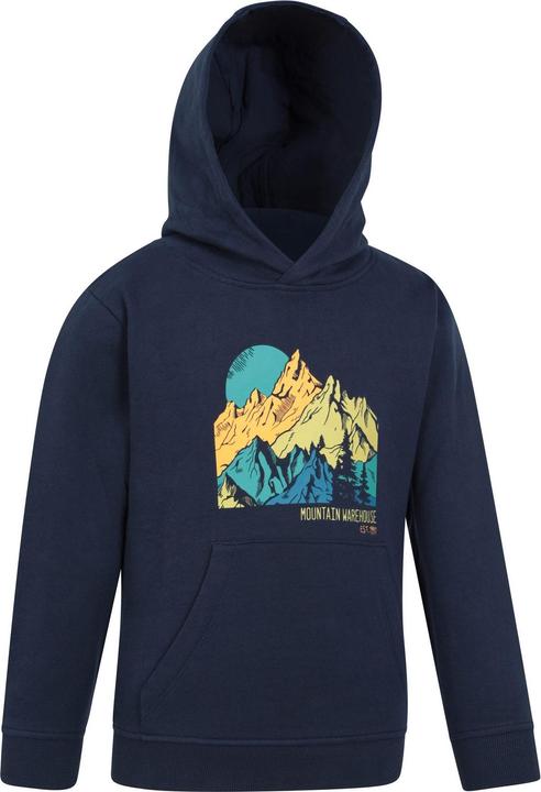 Actual product image Mountain Warehouse Childrens/Kids Mountain Landscape Hoodie (140)