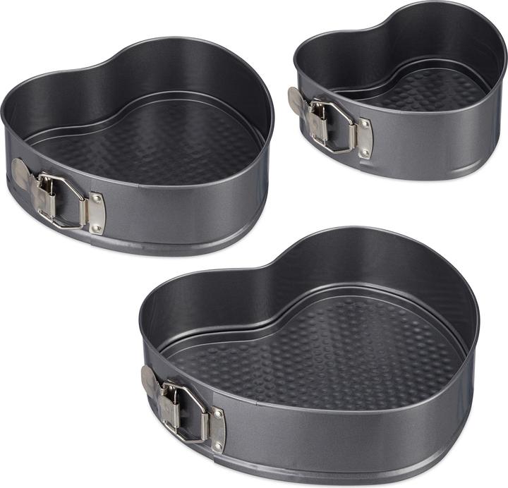 Image du produit Relaxdays Moule à gâteaux, à charnière réglable
