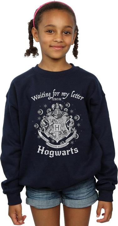 Actual product image Girls Hogwarts Waiting For My Letter Sweatshirt (152, 158)