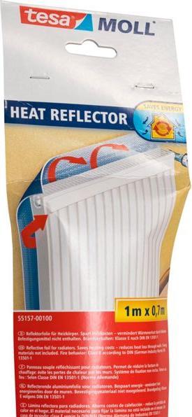 Produktbild tesa tesamoll Heizkörper Reflektorfolie, Isolierfolie zum Energiesparen (700 mm)