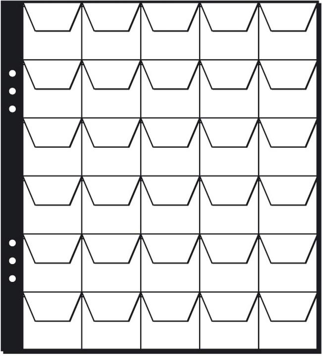 Produktbild Pagna Mnzhllen, 30 F„cher … 35 x 35 mm, 215 x 235 mm (21.5 x 23.5 cm)