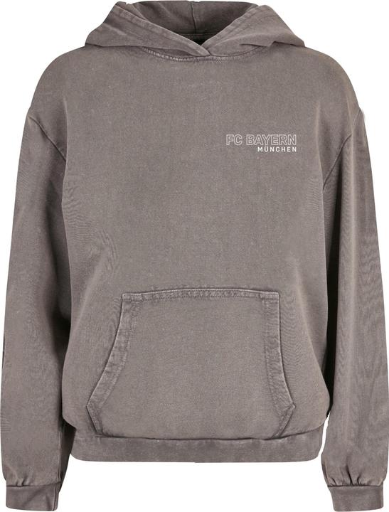 FC Bayern München Ladies FC Bayern Acid Washed Oversized Hoody - 131339