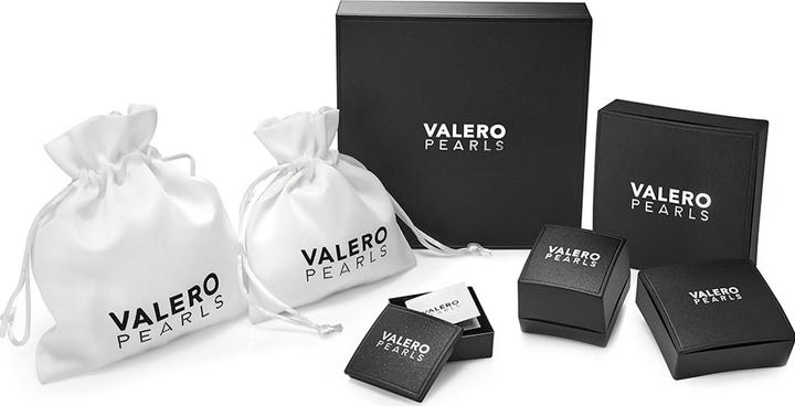 Actual product image Valero Pearls Ladies stainless steel mother of pearl rose gold - 24449 (Stainless steel)