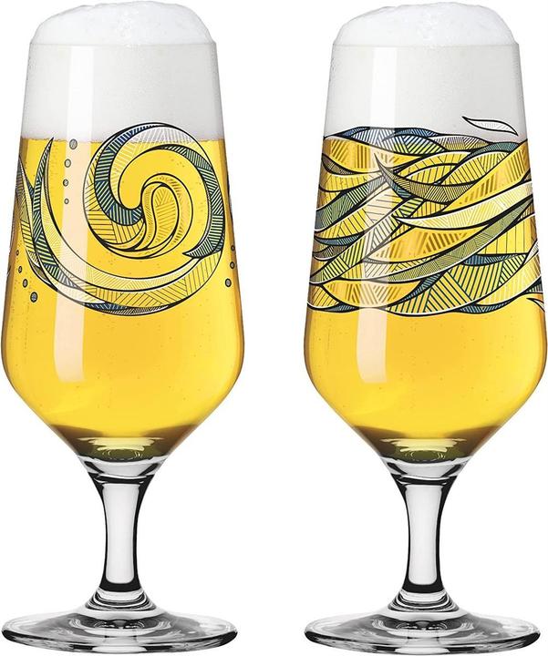 Produktbild Ritzenhoff 2ER-Set Pils-Glas Brauchzeit (0.37 l, 2 x)