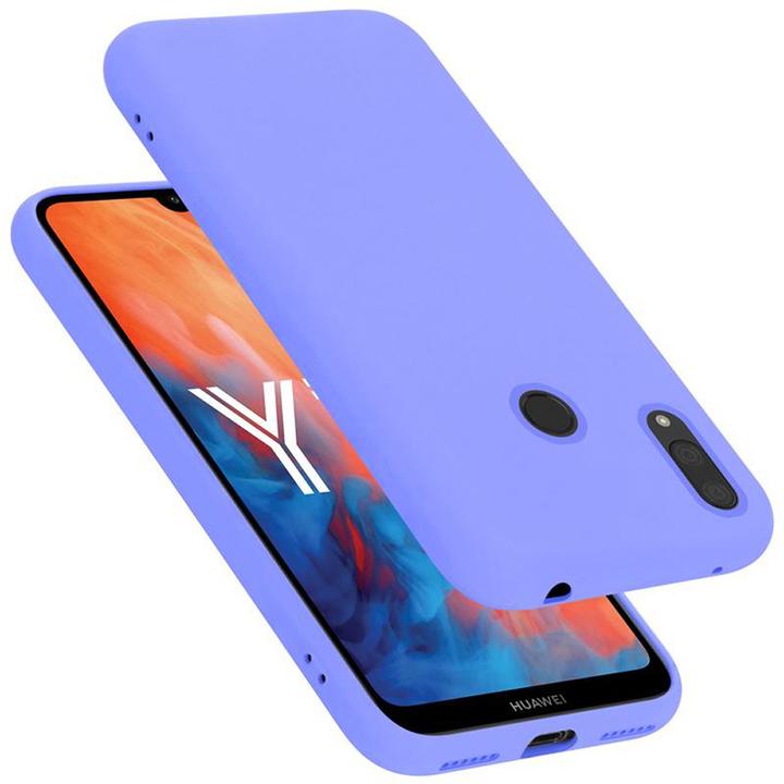 Immagine prodotto Cadorabo Copertura della cassa del silicone liquido TPU (Huawei Y7 Prime (2019), Huawei Y7 (2019))