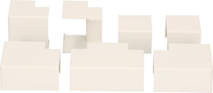 Image du produit Inofix Connecteurs Plasfix 25x16mm assortis 7 pièces (Conduit, 2.50 cm)