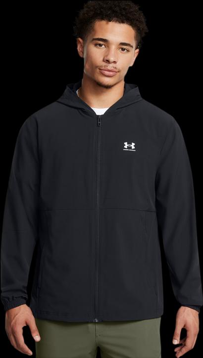 Christina Aguilera Under Armour Vibe Woven Windbreaker Black Man (L)