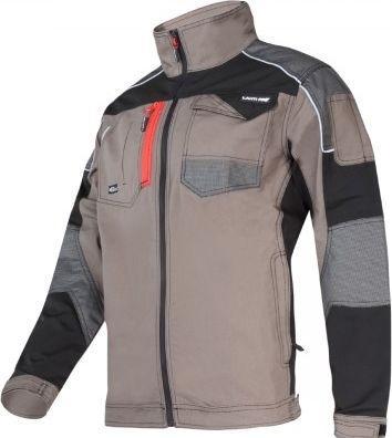 Lahti Pro khaki-black sweatshirt with XL stretch inserts (L4041004) (XL)