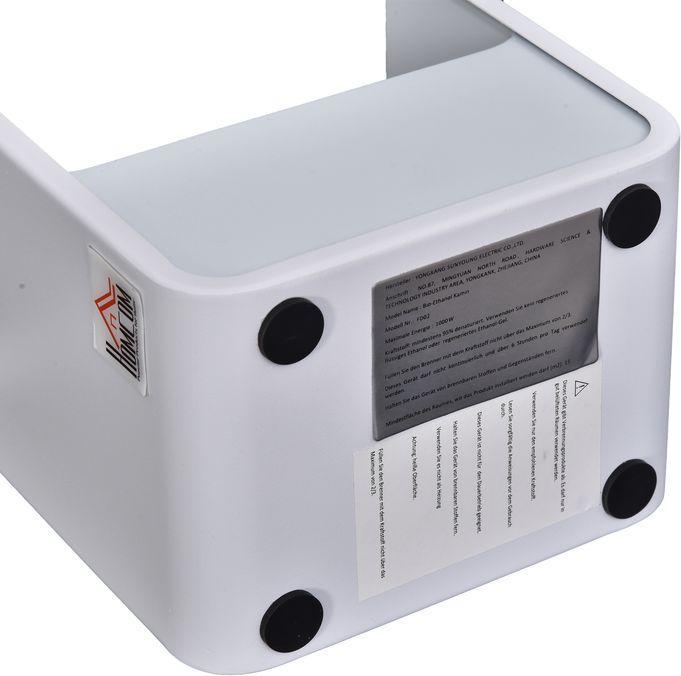 Produktbild Swisshandel24 Biokamin Ethanol-Kamin Bio-Ethanol-Brenner 0,4L Brenndauer kein Rauch Edelstahl 20 x 15 x 25 cm (20 x 15 x 25 cm)