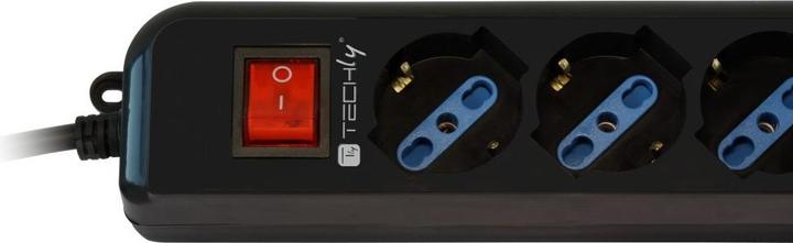 Actual product image Techly 300415 UPS power strip wit (6 x, CEE 7/3, 1.50 m)