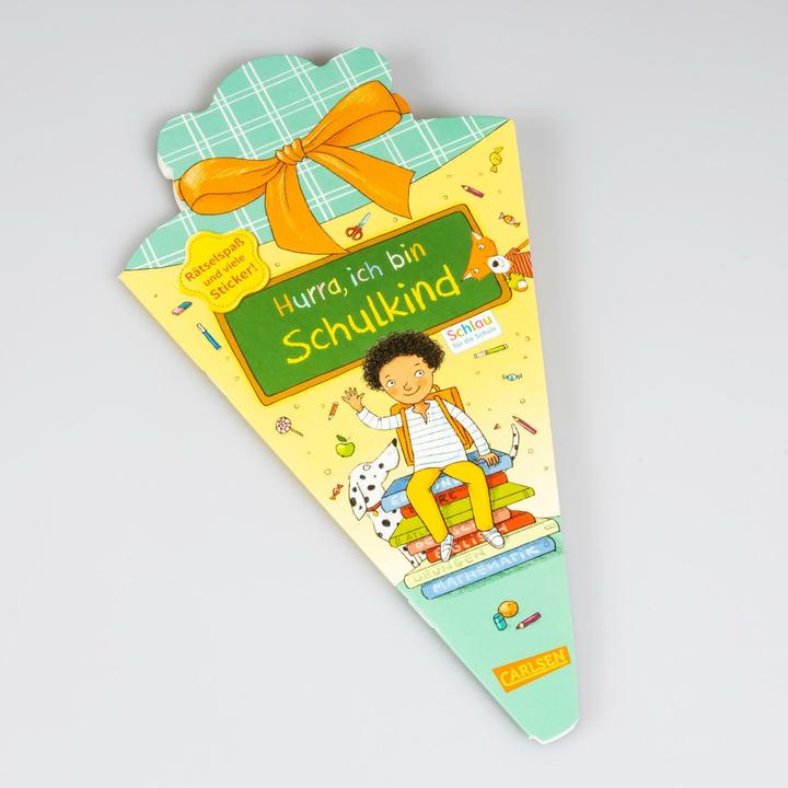 Image du produit L'école intelligente : Hourra, je suis un écolier (sac d'école menthe/jaune) (30.70 cm, 1 x)