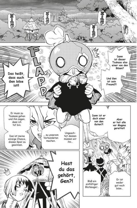 Actual product image Dr. Stone 4 (German, Boichi, 2020)