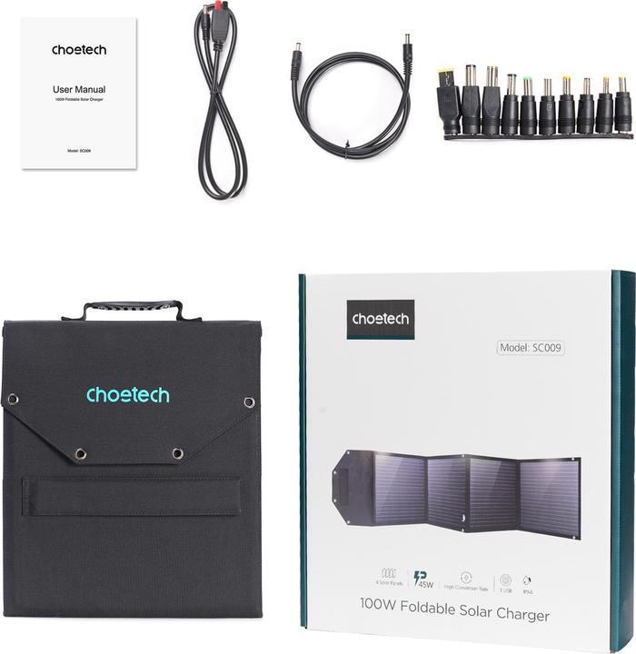 Immagine prodotto Choetech Caricabatterie solare SC009-V2 (100 W, 4 kg)
