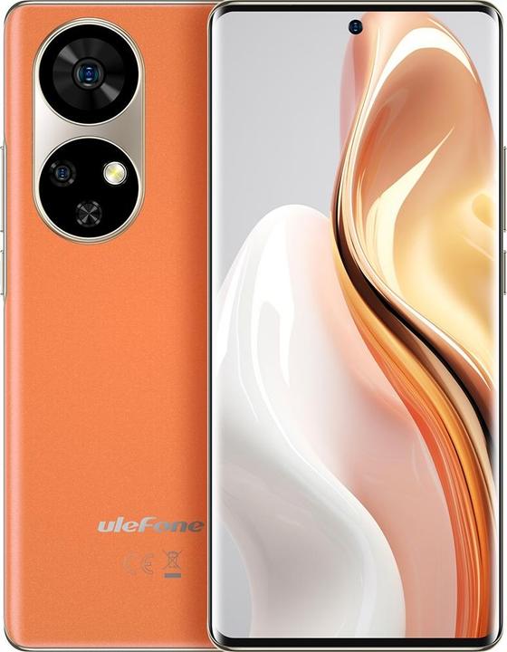 Ulefone NOTE 17 PRO 12+256GB DS 4G AMBER ORANGE OEM (256 GB, Bernsteinorange, 6.78", Dual SIM, 108 Mpx, 4G)