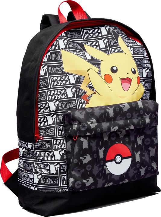 Image du produit Sac à dos avec poche frontale Pokémon Pokeball Pikachu
