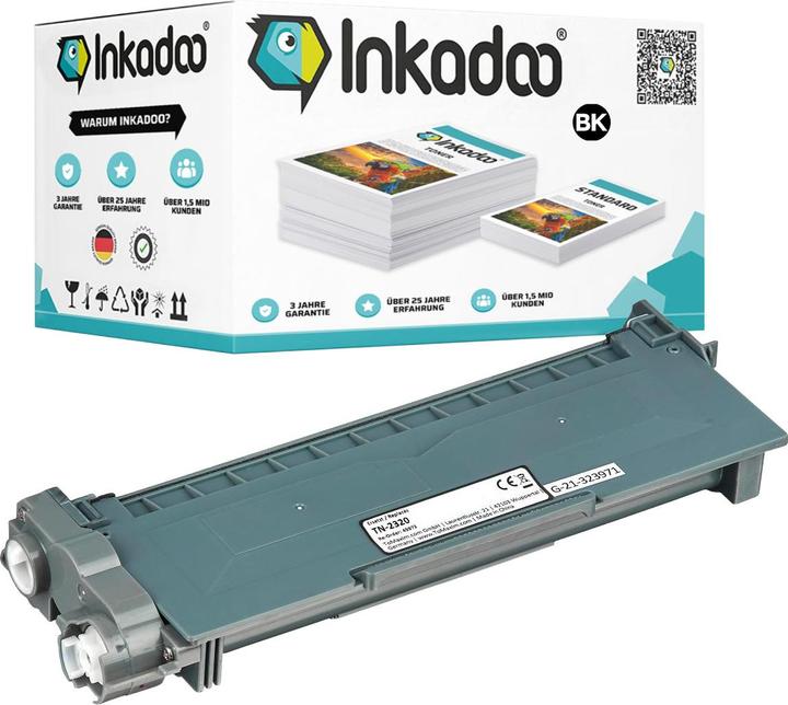 Image du produit Inkadoo Toner compatible pour Brother DCP-L 2500 D environ 2 600 pages