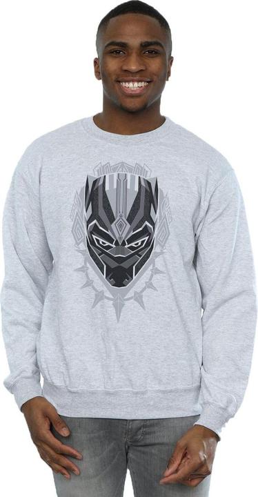 Produktbild Schwarzer Panther Kopf Baumwolle Sweatshirt (XXL)