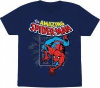Immagine prodotto Heroes Inc Marvel - Maglietta Enfant Bleu Marine The Amazing Spider-Man- 5-6 ans (5, 6)