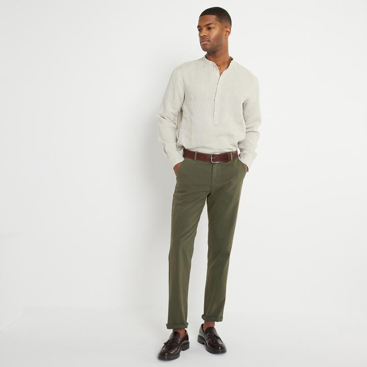 Actual product image La Redoute Collections Stand-up collar shirt (M)