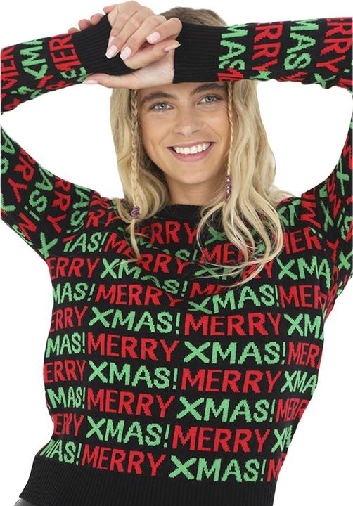 Image du produit Brave Soul Pull de Noël répétitif unisexe pour adultes (S)