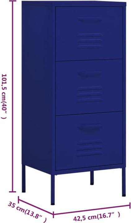 Produktbild VidaXL Nalren (42.5 x 35 x 101.5 cm)