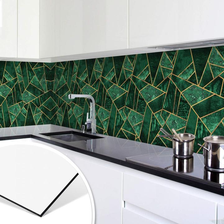 Produktbild Trenddeko Dunkelgrüner Smaragd (200 x 50 cm)