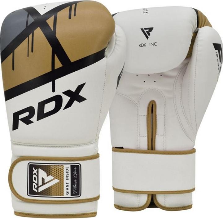 Rdx F7 Ego Boxing Gloves Gold (8 OZ)