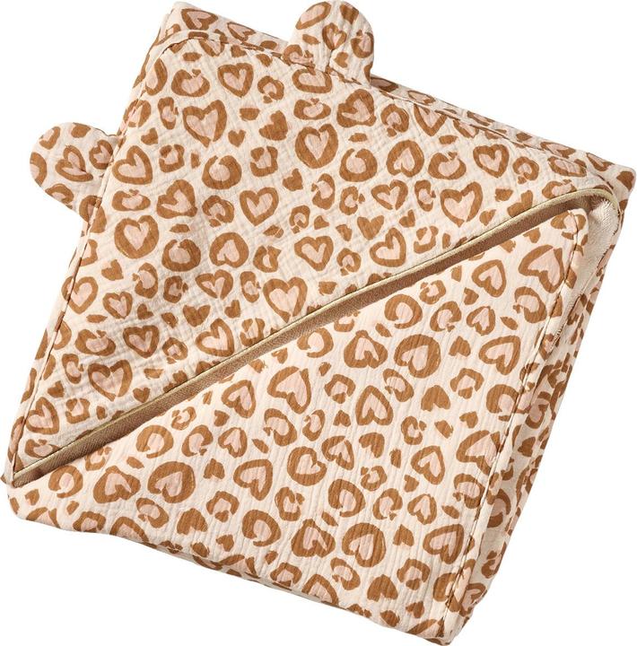 Image du produit Vertbaudet Cape de bain bébé LOVELY LEO en mousseline de soie