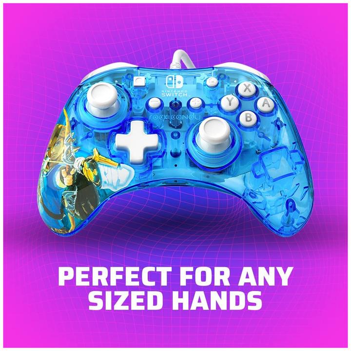 Image du produit PDP Rock Candy Wired Controller : Lien Berry Brave (Switch OLED, Switch Lite, Switch)