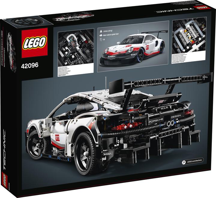 Image du produit LEGO Porsche 911 RSR (42096, LEGO Technic, LEGO difficiles à trouver)