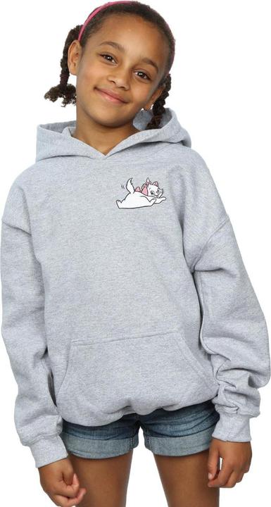 Immagine prodotto Disney Aristocats Marie Sweet Backside Breast Print Felpa con Cappuccio Ragazze (140, 146)