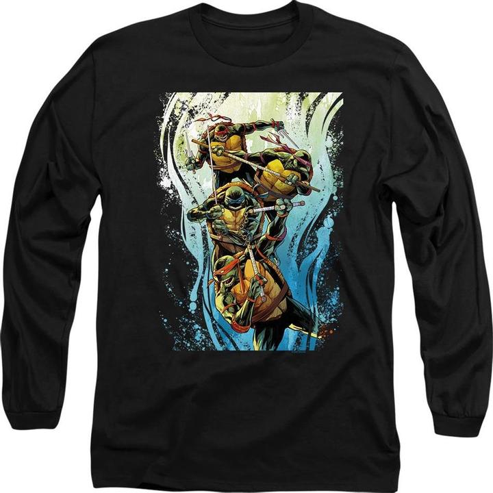 Produktbild Teenage Mutant NT Cool Rainbow Warriors TShirt (XL)