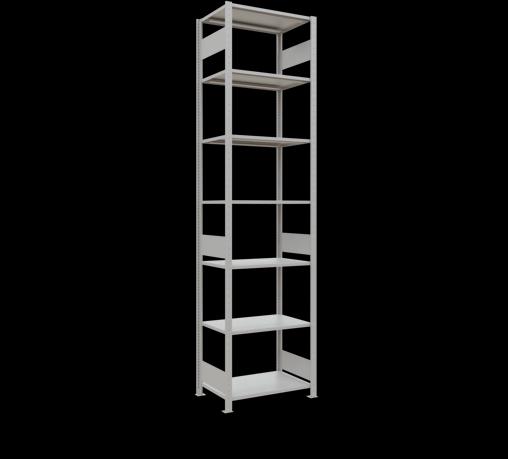 Actual product image Schulte Lagertechnik MULTIplus150 basic racking system with length ledgers