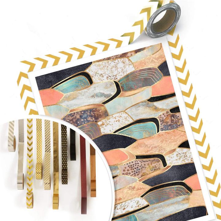 Immagine prodotto Trenddeko Pietre d'oro (50 x 60 cm)