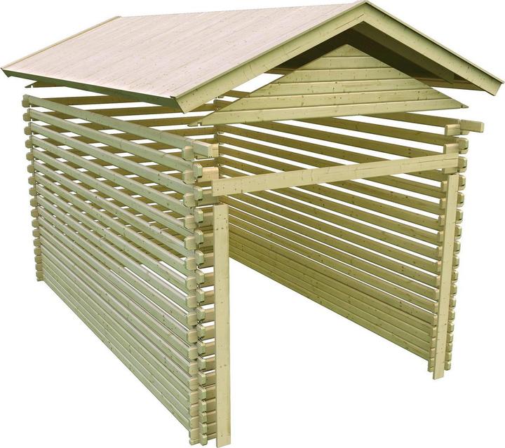 Produktbild Karibu Blockhausgarage 54133