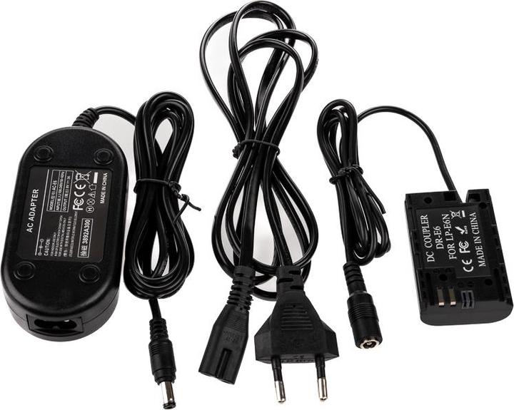 Actual product image Caruba Sony NP FW50 Full Decoding Dummy Battery + AC PW20 Power Adapter (US Standard) (Rechargeable battery)