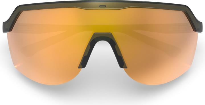 Actual product image Blank Sunglasses (Moss green mat, True Gold Lens)