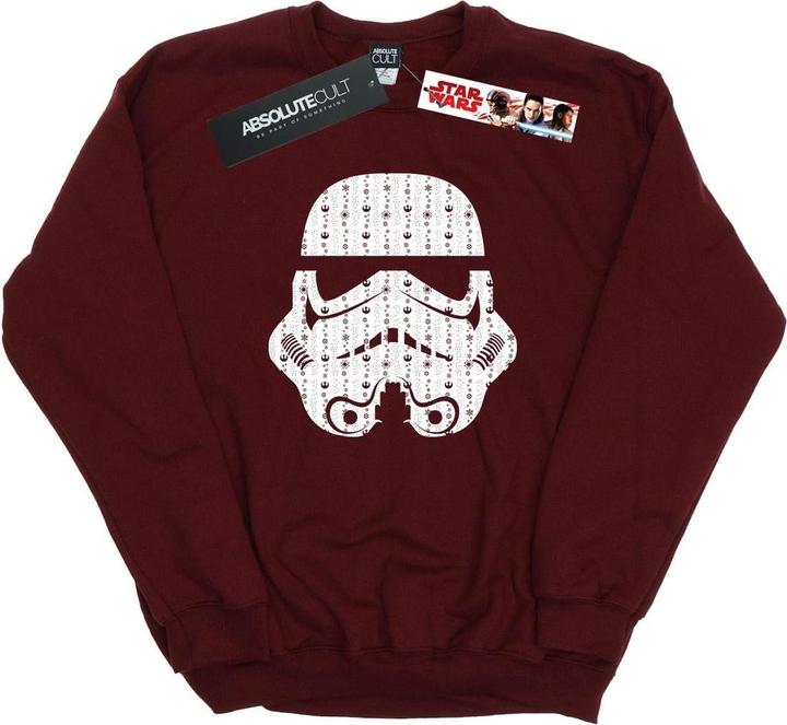 Produktbild Star Wars Christmas Stormtrooper Helmet Sweatshirt (XL)
